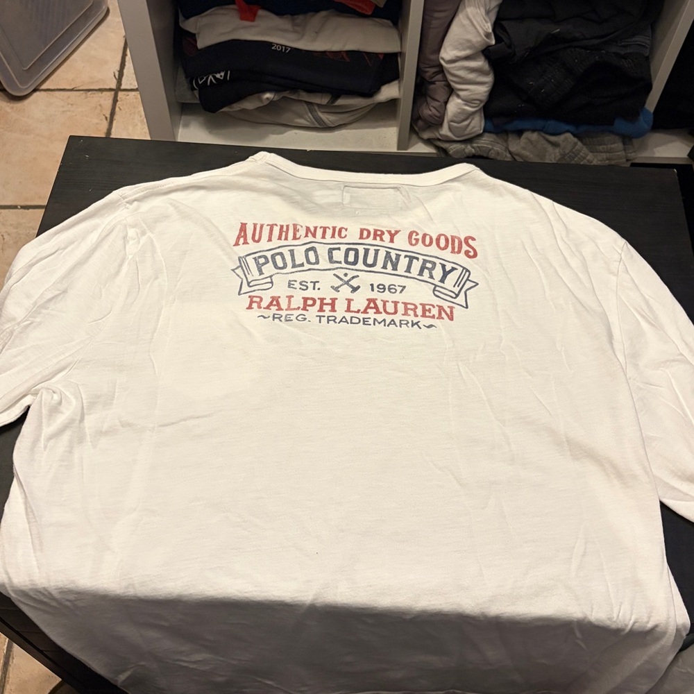 Classic Fit Polo Country T-Shirt long sleeve